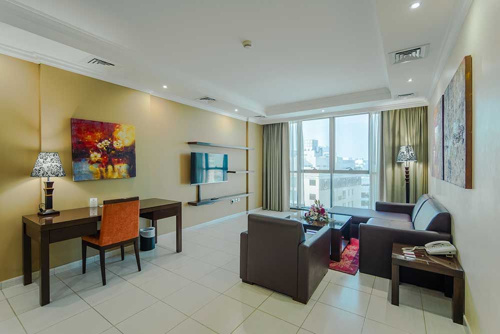 Deluxe Two Bedroom Apartment with Balcony, Icon Delux Hotel Apatment (ex. Abidos Hotel Apartment Al Barsha) 