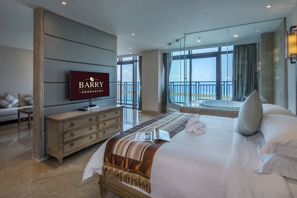 Ocean-view a suite of rooms, Barry Boutique Hotel Sanya 3*