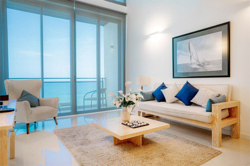 Three Bedroom Partial/Direct SV (Penthouse Partial/Direct SV), Ocean Front Condominium - Galle 4*