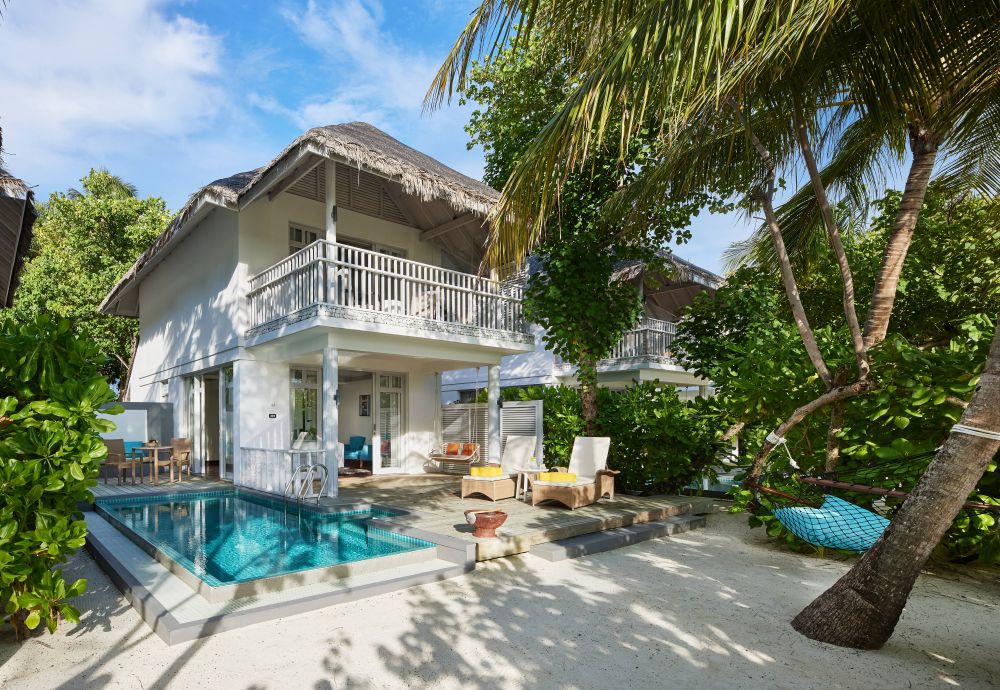 2 Bedroom Duplex Beach Villa with Private Pool, NH Maldives Kuda Rah Resort (ex. Amaya Kuda Rah) 5*