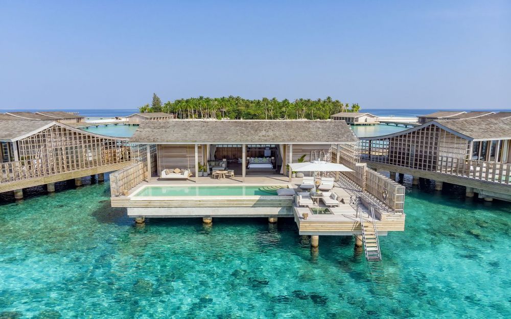 Ocean Pool Residence Double Bedroom, Kudaddoo Maldives Private Island DELUXE 5*