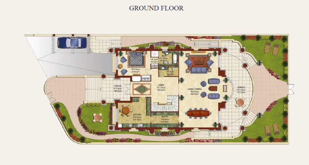 Royal Five Bedroom Villa, Kempinski Hotel & Residences Palm Jumeirah 5*