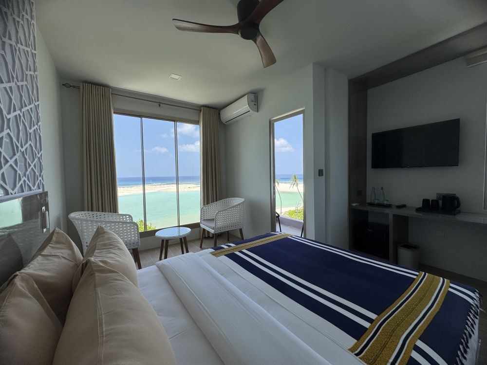 Sunrise Double Sea view with balcony, Avyanna Gulhi Beach Hotel 