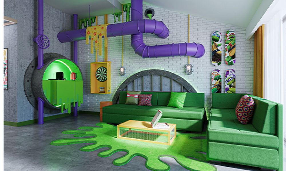 Themed Deluxe Suite, The Land Of Legends Nickelodeon Hotel 5*