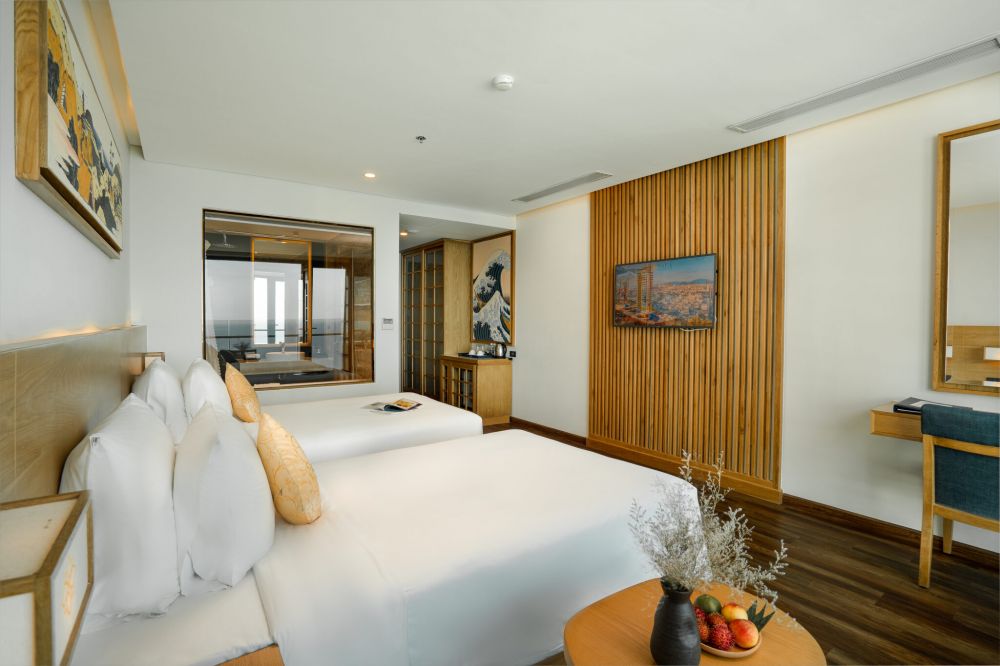 Deluxe Twin Balcony Sea View, Sala Danang Beach Hotel 4*