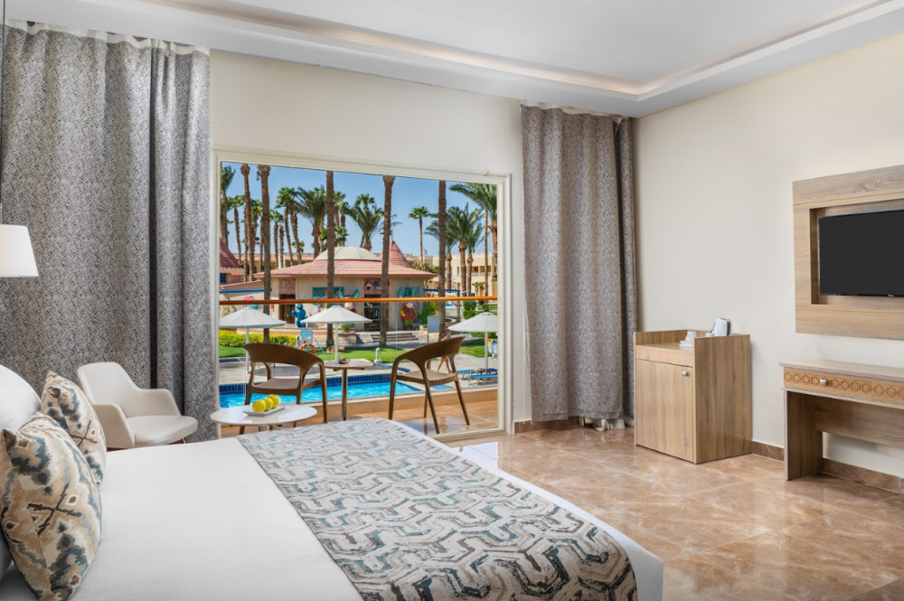 Bungalow GV/PV, Beach Albatros Resort Hurgada 4*