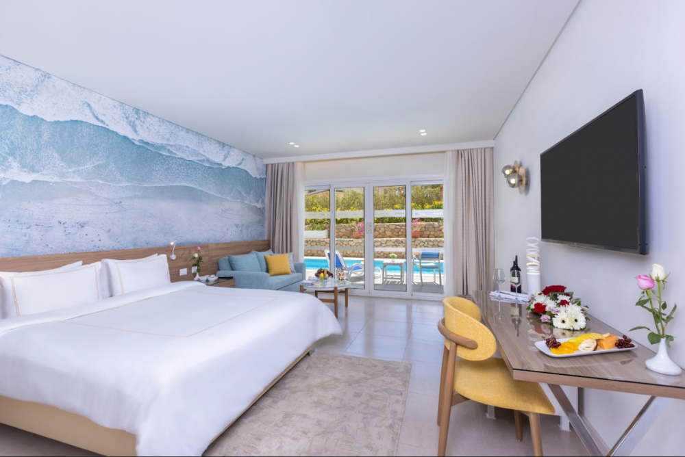 Swim Up Room (relax area), Amwaj Oyoun Resort & Spa Sharm El Sheikh 4*