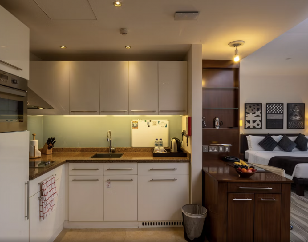 Studio Suite Kitchen, Staybridge Suites Abu Dhabi Yas Island 4*