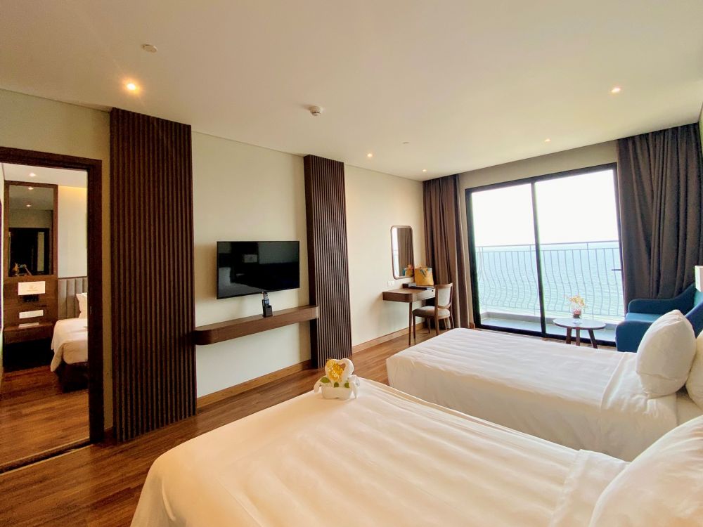 Deluxe Family Sea View Connecting, Vipol Mui Ne Hotel & Spa 4*