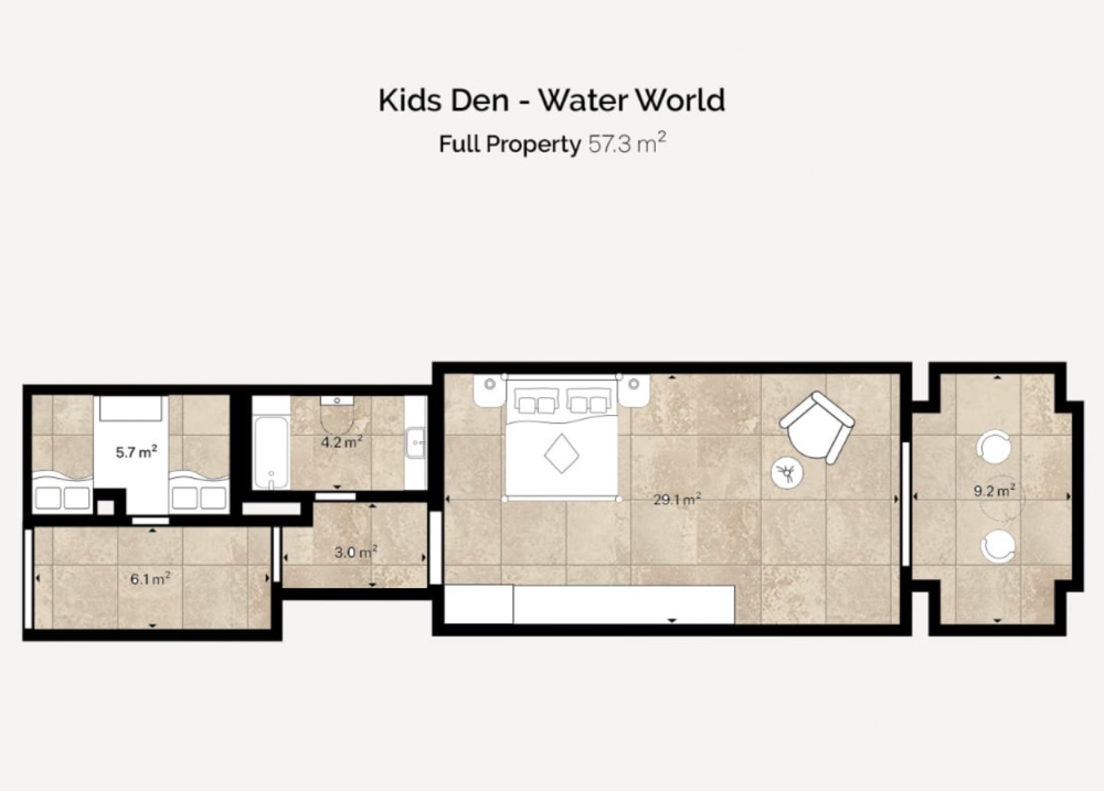 Kids Den, Coral Sea Water World 5*