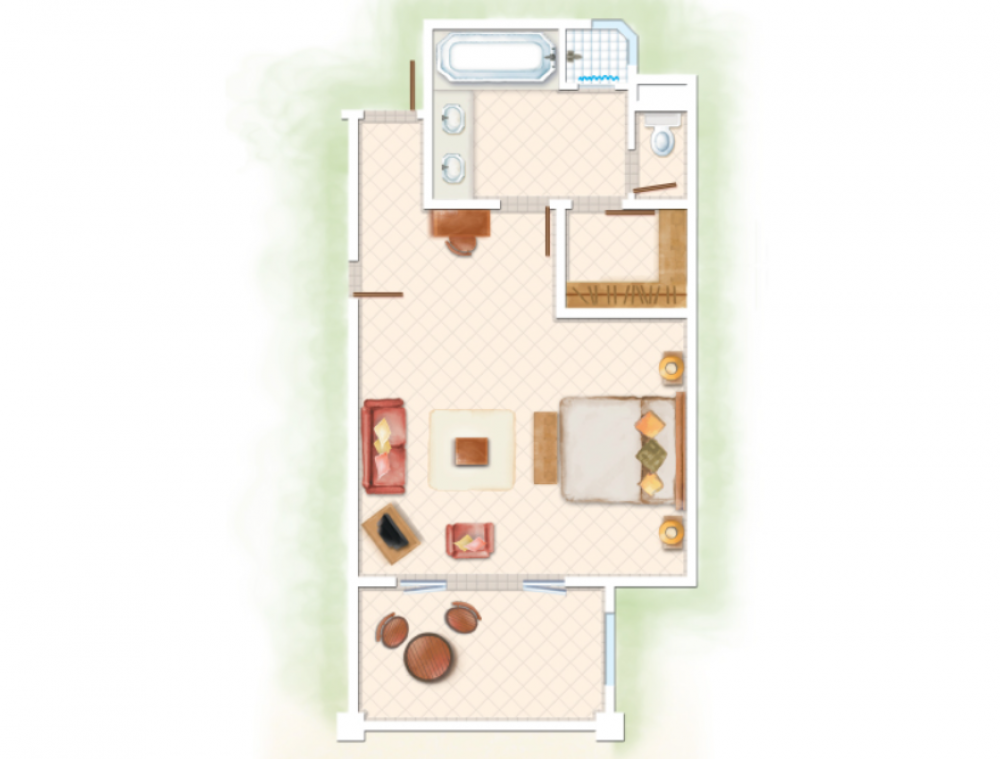 Deluxe Room/ Deluxe Ground Floor, Shandrani Beachcomber Resort & SPA 5*