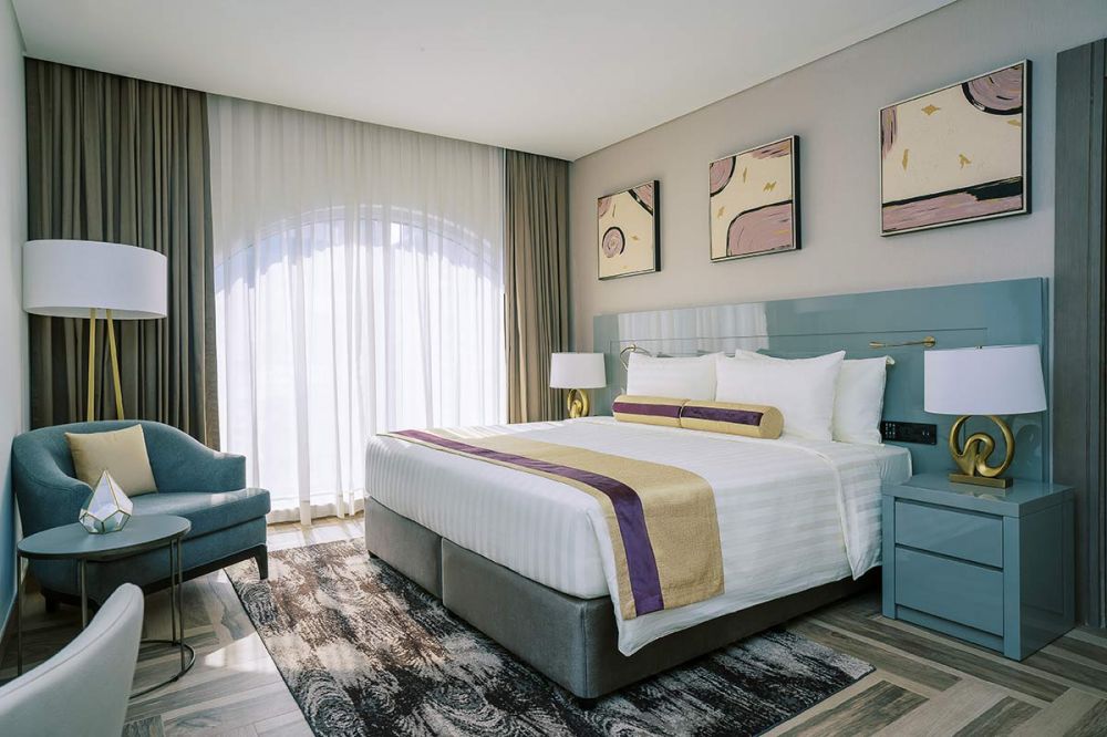One Bedroom Suite With Kitchenette, Khalidia Palace Hotel Dubai by Mourouj Gloria (ex. Khalidia Palace Hotel Dubai) 5*