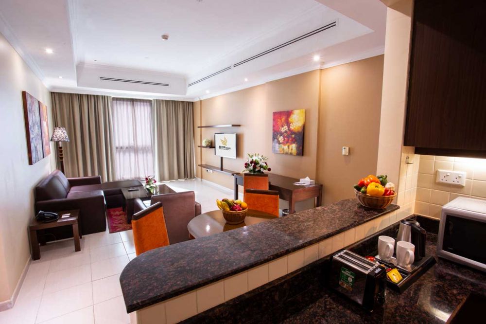 Deluxe Suite One Bedroom Apartment, Icon Delux Hotel Apatment (ex. Abidos Hotel Apartment Al Barsha) 