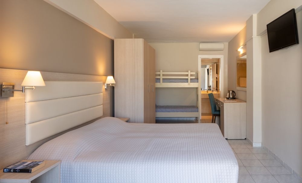 Superior Family Room Garden View, Messonghi Beach Holiday Resort 4*