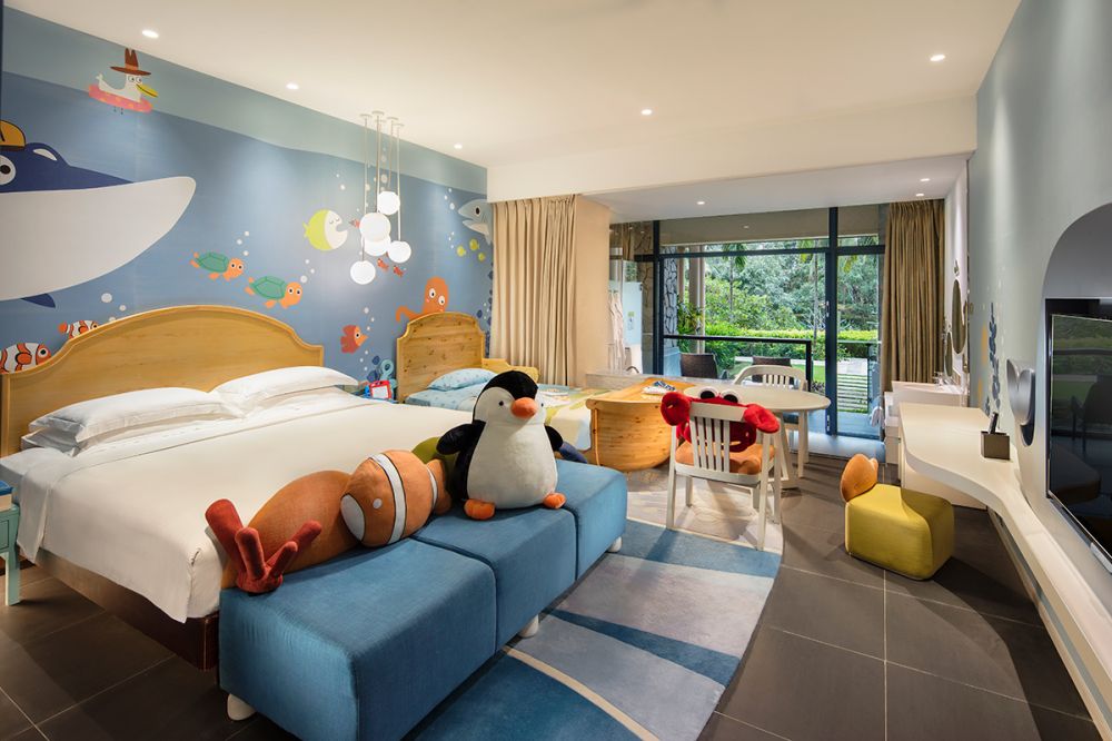 Cartoon Theme Family Room, Hilton Sanya Resort & Spa 5*