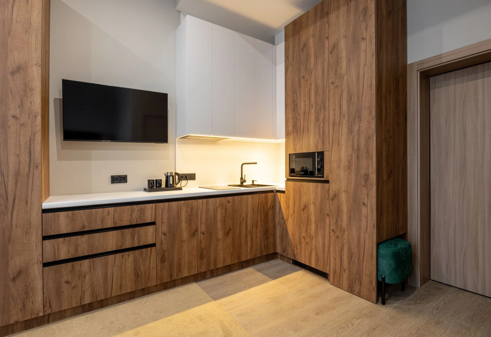 Smart with terrace, WOL.GREEN Polyana by Ribas 4*