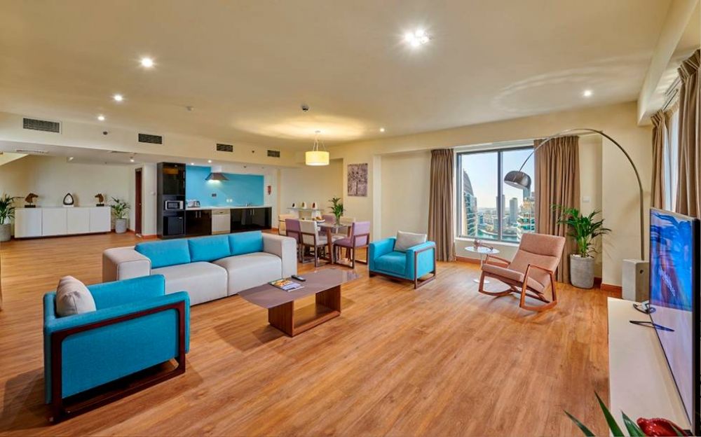 2 Bedroom Duplex, Ramada Hotel & Suites By Wyndham Jbr (ex. Hawthorn Suites) 4*