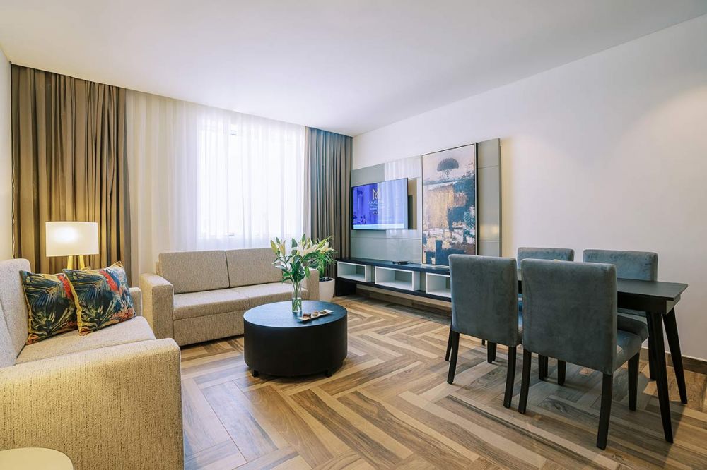 One Bedroom Suite With Kitchenette, Khalidia Palace Hotel Dubai by Mourouj Gloria (ex. Khalidia Palace Hotel Dubai) 5*