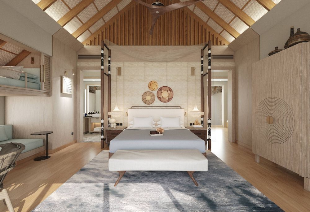 Family Beach Pool Villa (ex.1 Bedroom Beach Pool Villa), JW Marriott Kaafu Atoll Island Resort 5*