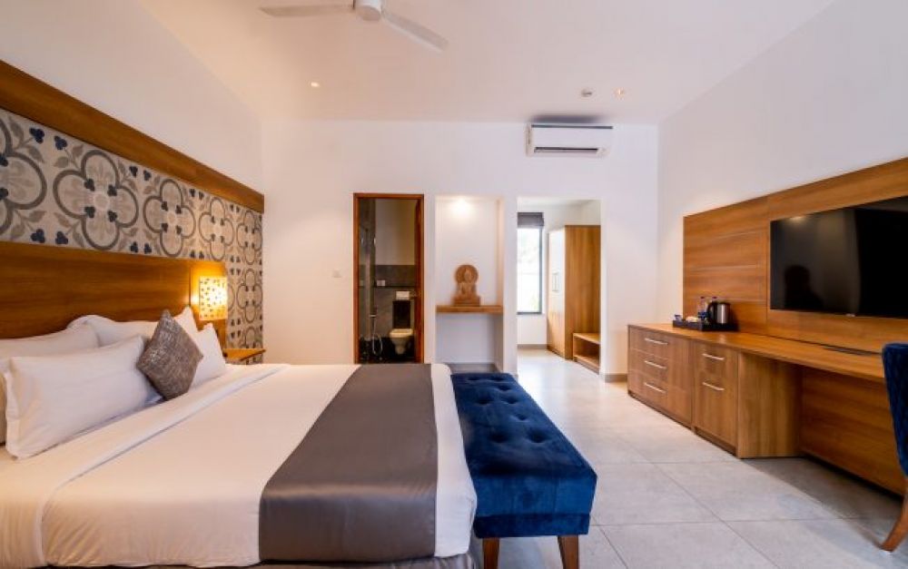 Deluxe Room New Wing, Chalston Beach Resort 3+