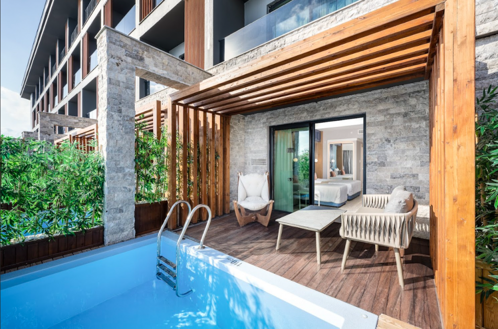 Swim Up Superior Land View/ Sea View, Lago Hotel (ex. Azura Deluxe Resort & Aqua Sorgun) 5*