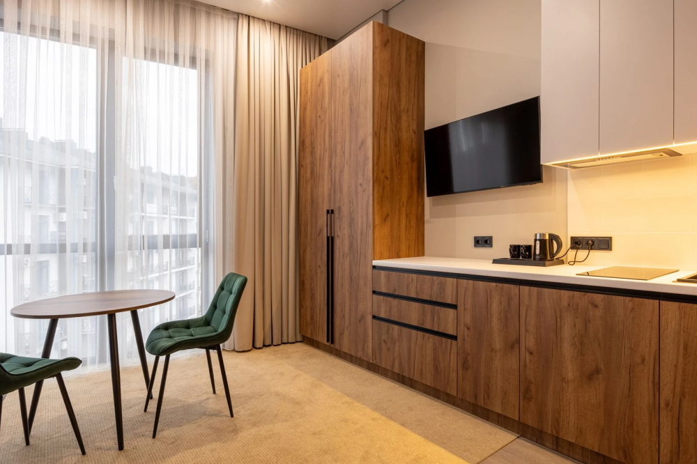 Smart with terrace, WOL.GREEN Polyana by Ribas 4*