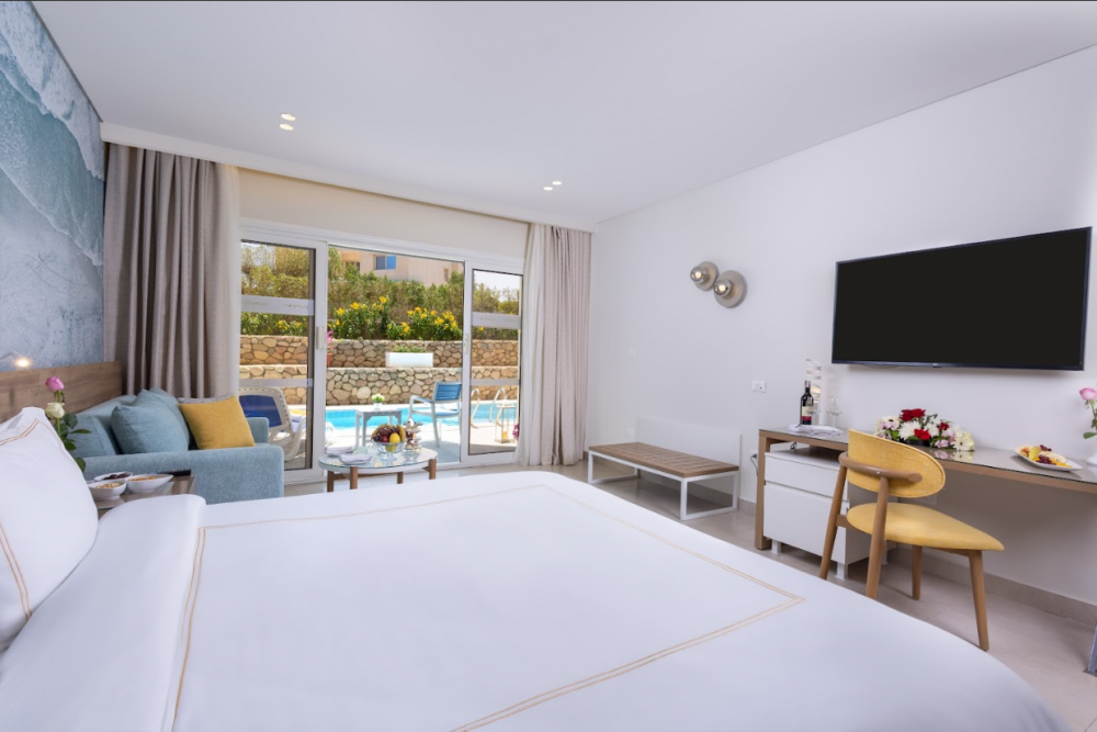 Swim Up Room (relax area), Amwaj Oyoun Resort & Spa Sharm El Sheikh 4*