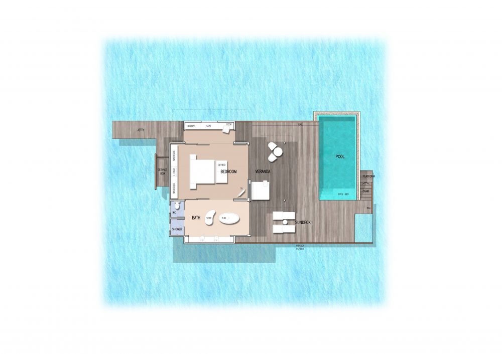 Water Pool Villa, Ananea Madivaru Maldives 5*