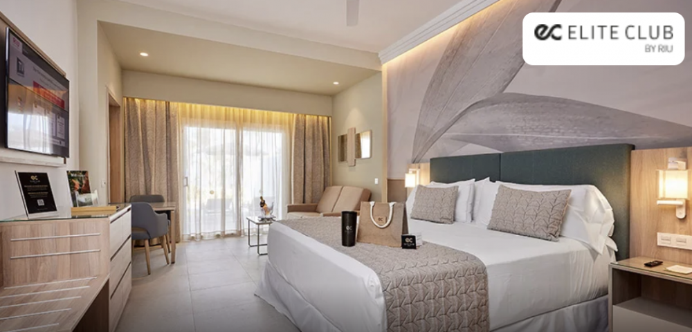 Junior Suite Deluxe with ocean view - Elite Club, Riu Palace Macao | Adults Only 5*