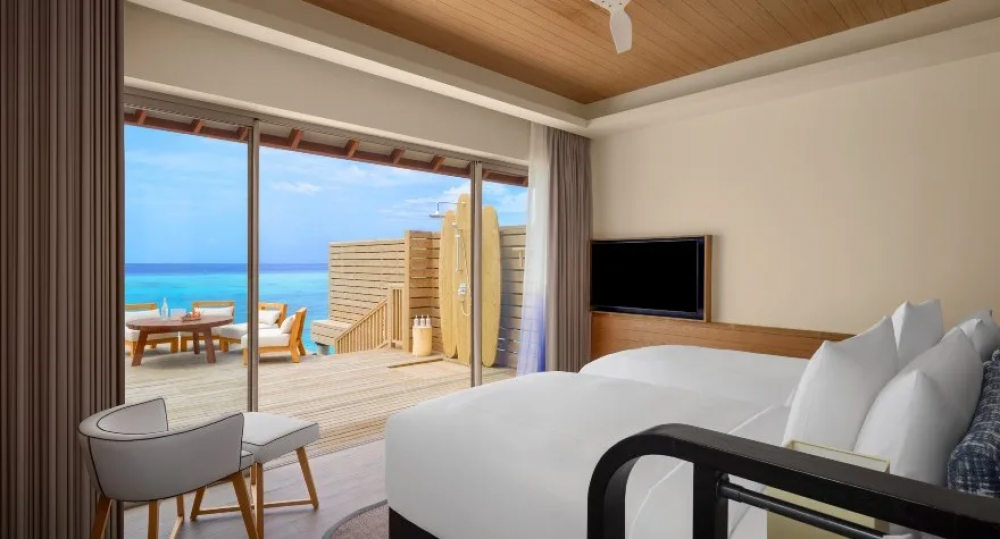 Two Bedroom Over Water Residence, Avani+ Fares Maldives Resort 5*