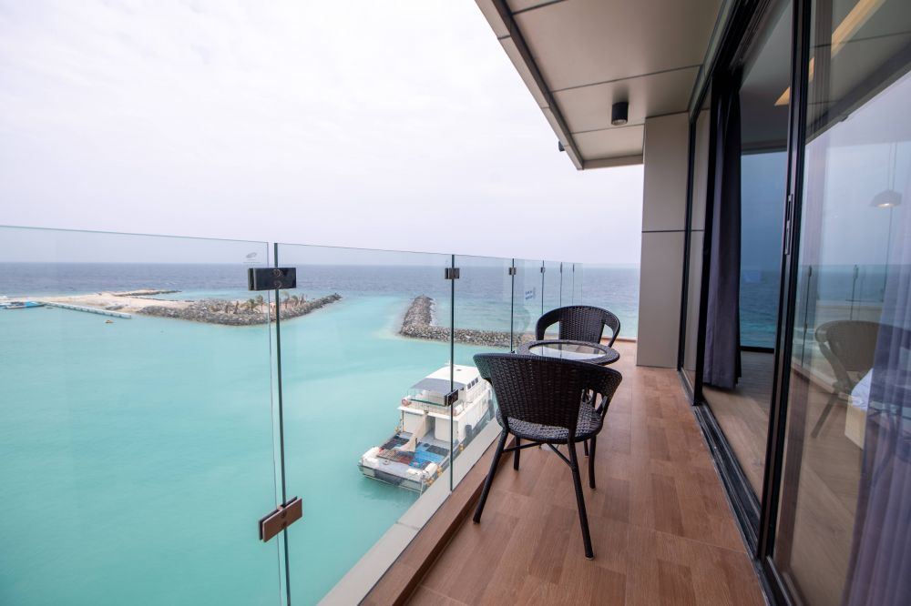 Executive Sea View with Balcony, Swarn by Hawks Hotels (ex. Clarks Exotica Kamadhoo Maldives) 4*