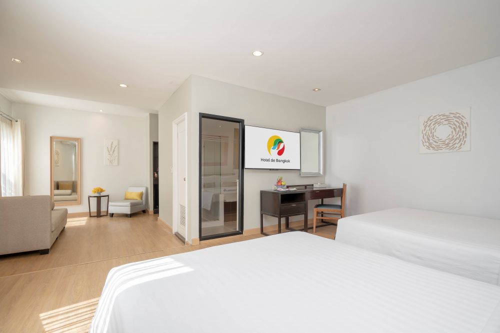 Deluxe Family Quad, Hotel De Bangkok 3*