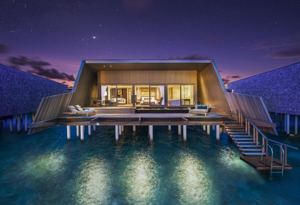 Sunset Overwater Villa with Pool, The St. Regis Maldives 5*