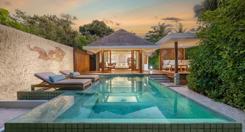 One Bedroom Family Beach Pool Villa, Anantara Kihavah Villas 5*