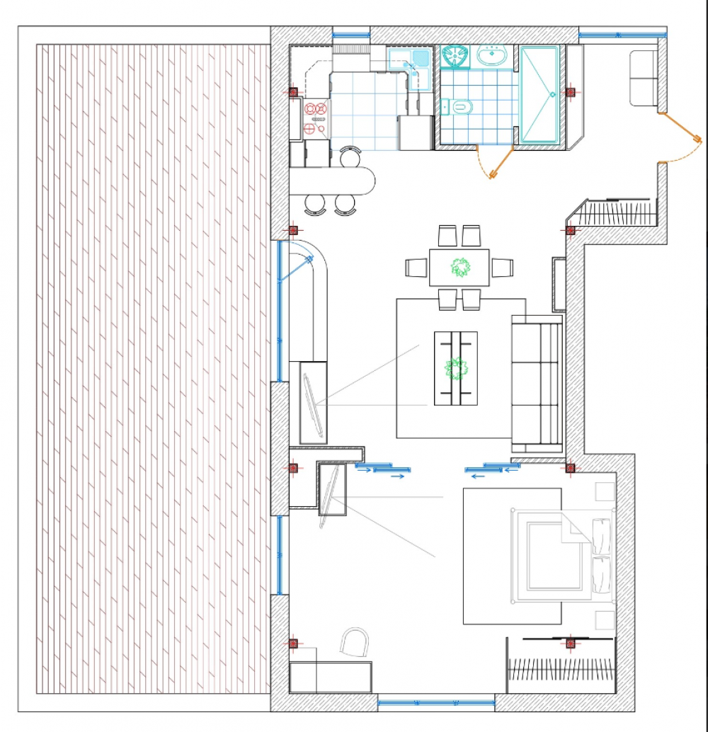 Люкс, City Stay Apart Hotel 