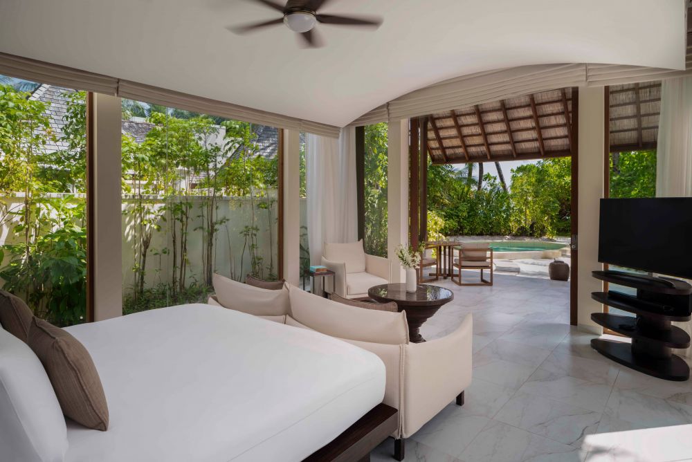 2 Bedroom Deluxe Beach Villa with Pool, Conrad Maldives Rangali Island 5*