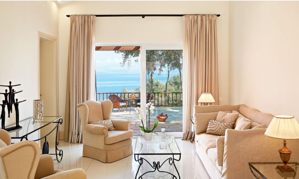 Dream Villa 2 Bedroom Sea View Private Garden, Grecotel LUXME Daphnila Bay Dassia 4*