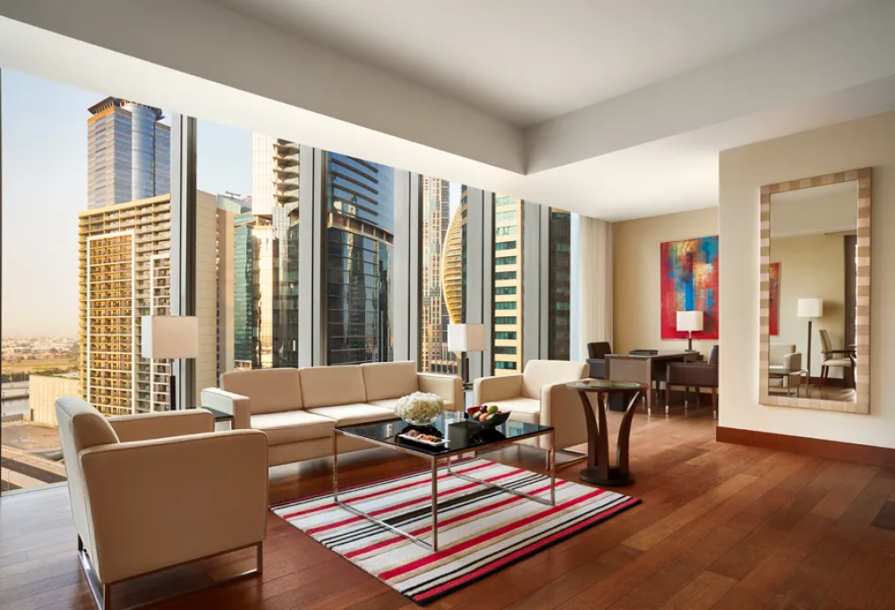 Deluxe Burj Khalifa View Suite, Anantara Downtown Dubai Hotel 5*
