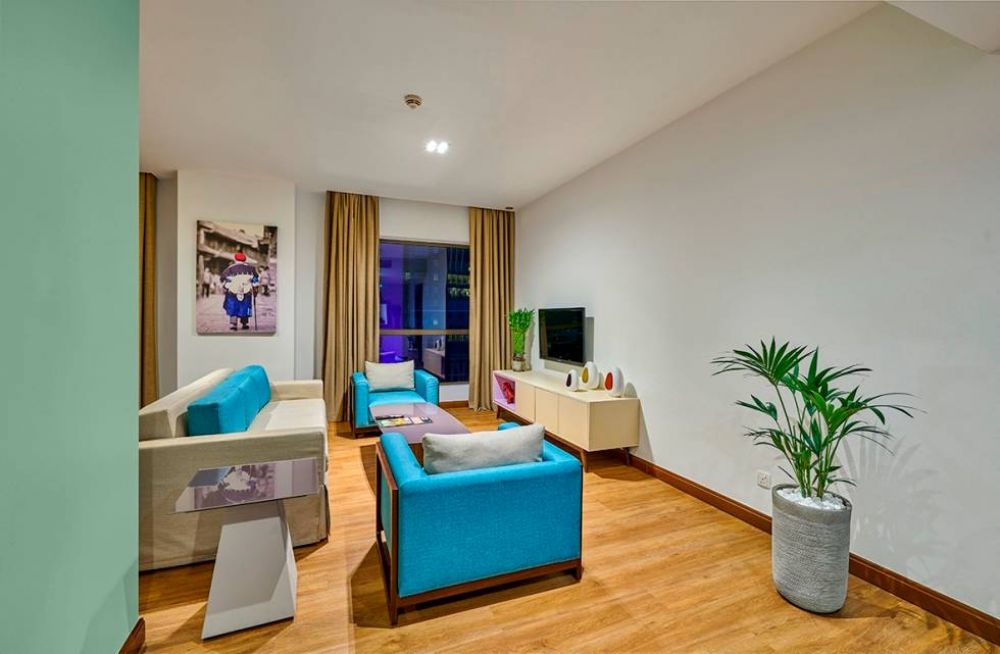 One Bedroom Apartment, Ramada Hotel & Suites By Wyndham Jbr (ex. Hawthorn Suites) 4*