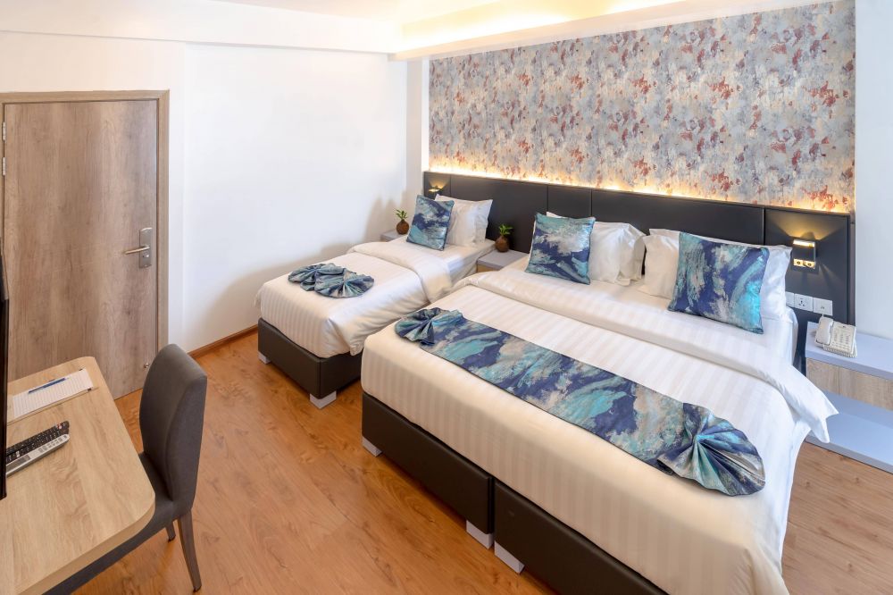 Premium Super Deluxe Room with Balcony and Seaview, Arena Beach Hotel Maldives 