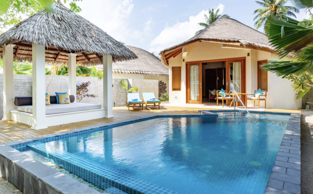 Beach Pool Villa with Jacuzzi, Furaveri Maldives 5*