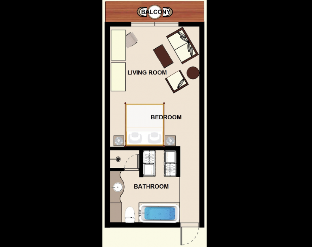 Colonial Ocean Front Room, The Residence Mauritius 5*