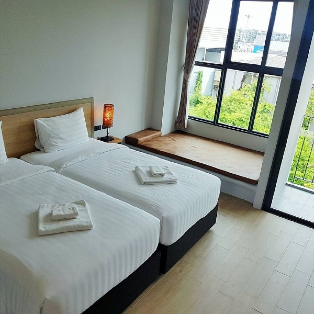 Deluxe Room With Pool View, Atom Phuket Hotel 3*