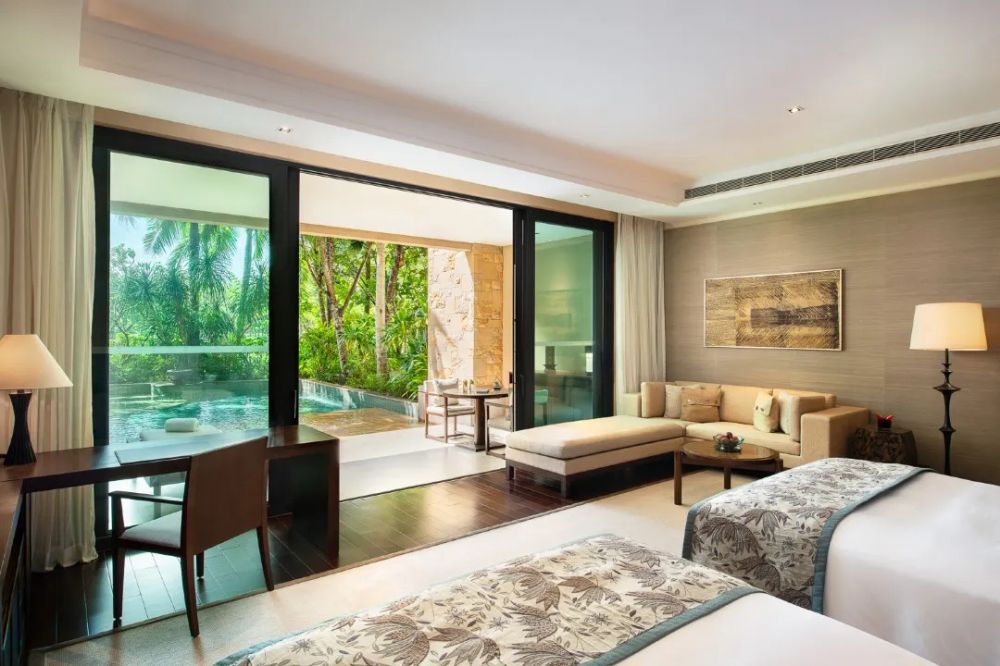 Private Pool Room, Raffles Hainan Clear Water Bay 5*