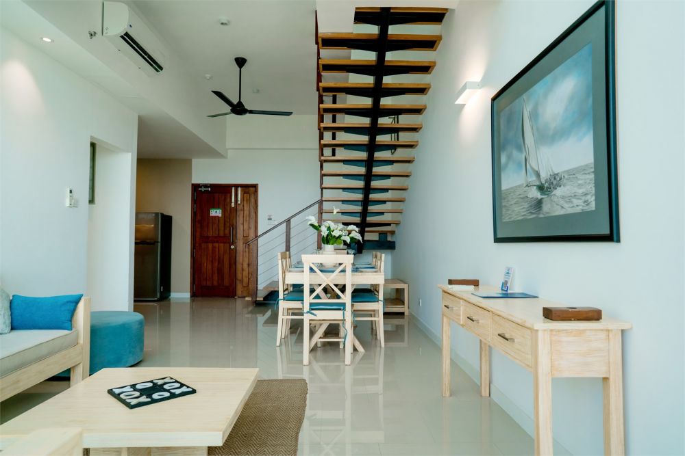 Three Bedroom Partial/Direct SV (Penthouse Partial/Direct SV), Ocean Front Condominium - Galle 4*
