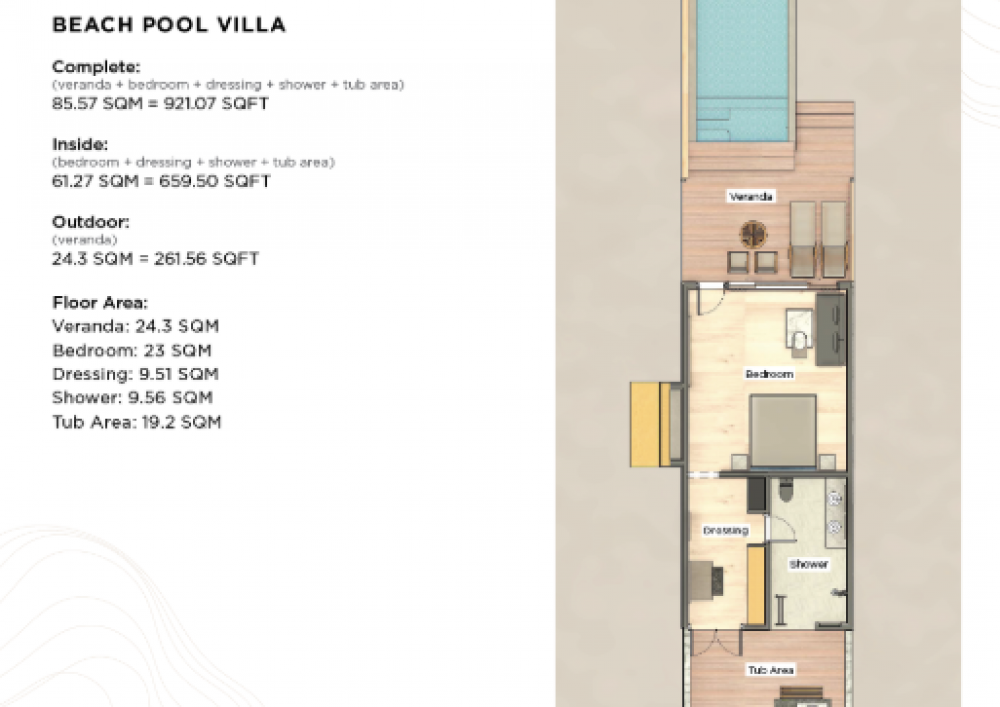 Beach Pool Villa, Meeru Island Resort 4*