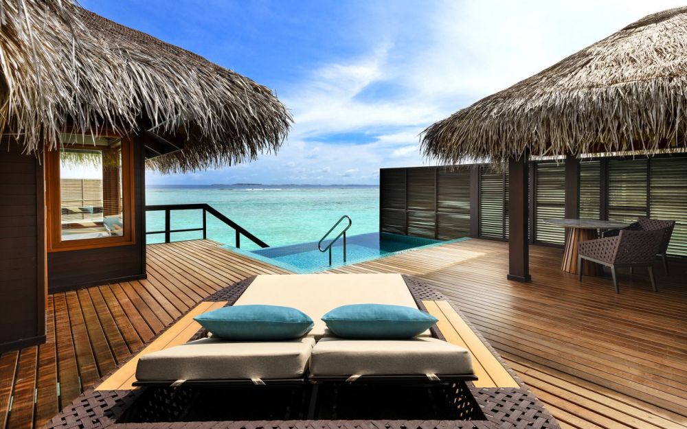 Water Villa with Pool, Sheraton Maldives Full Moon Resort & Spa 5*