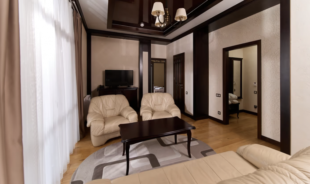 Люкс 3-комнатный с террасой, Ruta Resort Polianytsia 3+