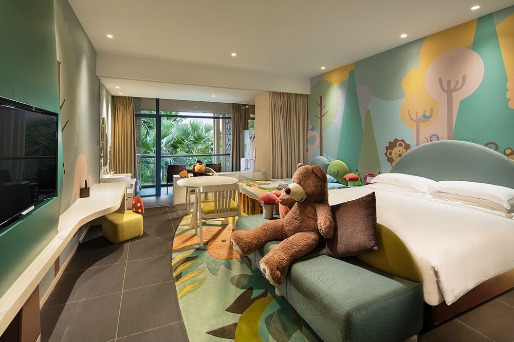 Cartoon Theme Family Room, Hilton Sanya Resort & Spa 5*
