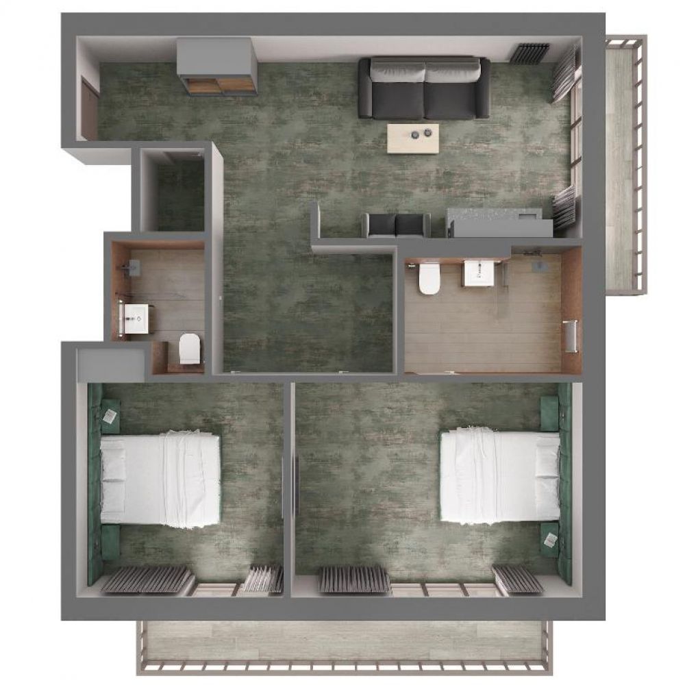 Family Suite, Fomich Residence 